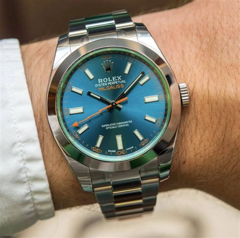 rolex milgauss炒價|rolex绿水鬼价格.